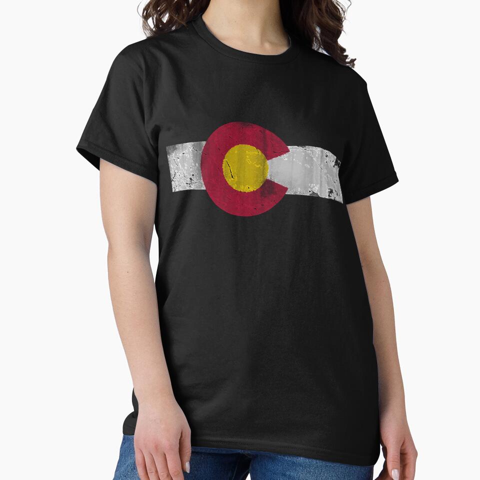 Colorado Flag Vintage Fade by PartrickLamela