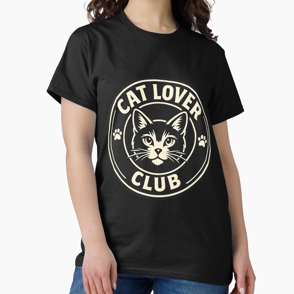 Cat Lover Club Cute Cat Owner Design Cat Mom Cat Dad by Nubrixa-Studio
