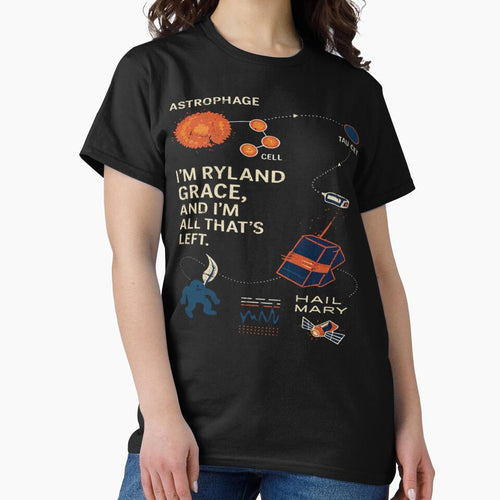 Astrophage Tau Ceti Mission Shirt, Project Hail Mary Science Diagram Sci-Fi Tee by LBERRA