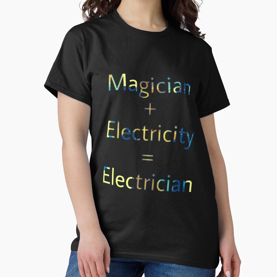 Magician + Electricity = Electrician by VENOM-11