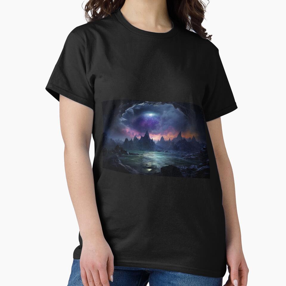 Dark Fantasy Landscape - Orbiting a Black Hole by Fantasy Masterpiece