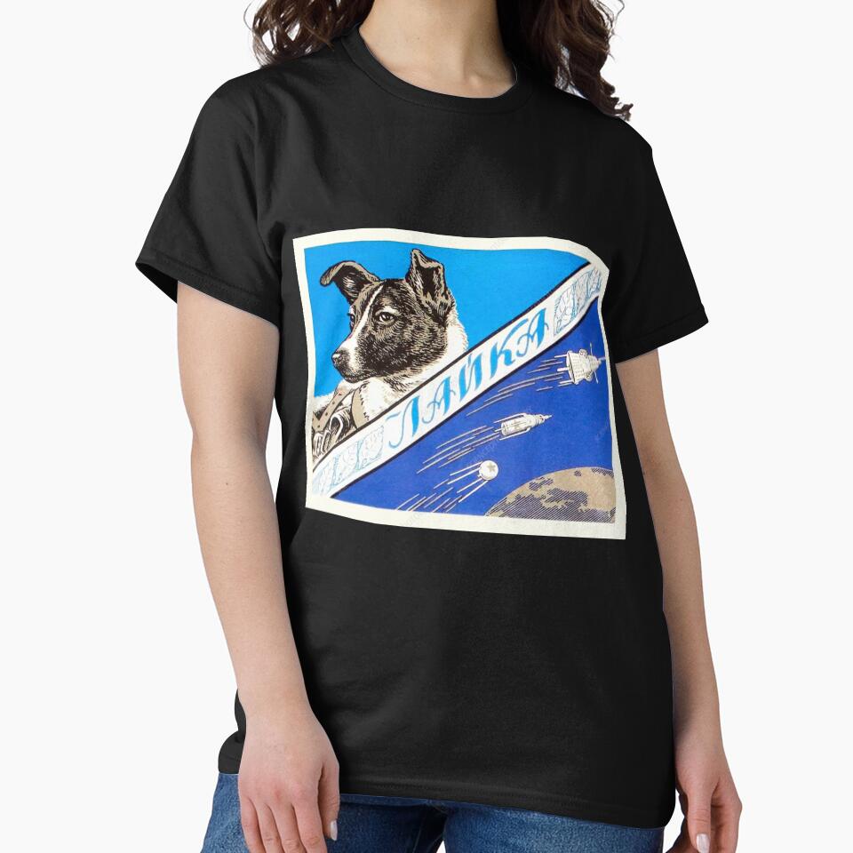 Laika, first space dog — Soviet vintage space by Designandlove