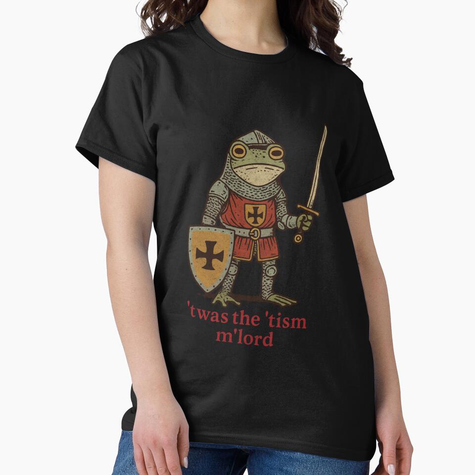 ’Twas the ’Tism, M’Lord | Medieval Frog Knight Meme by TynesDesign