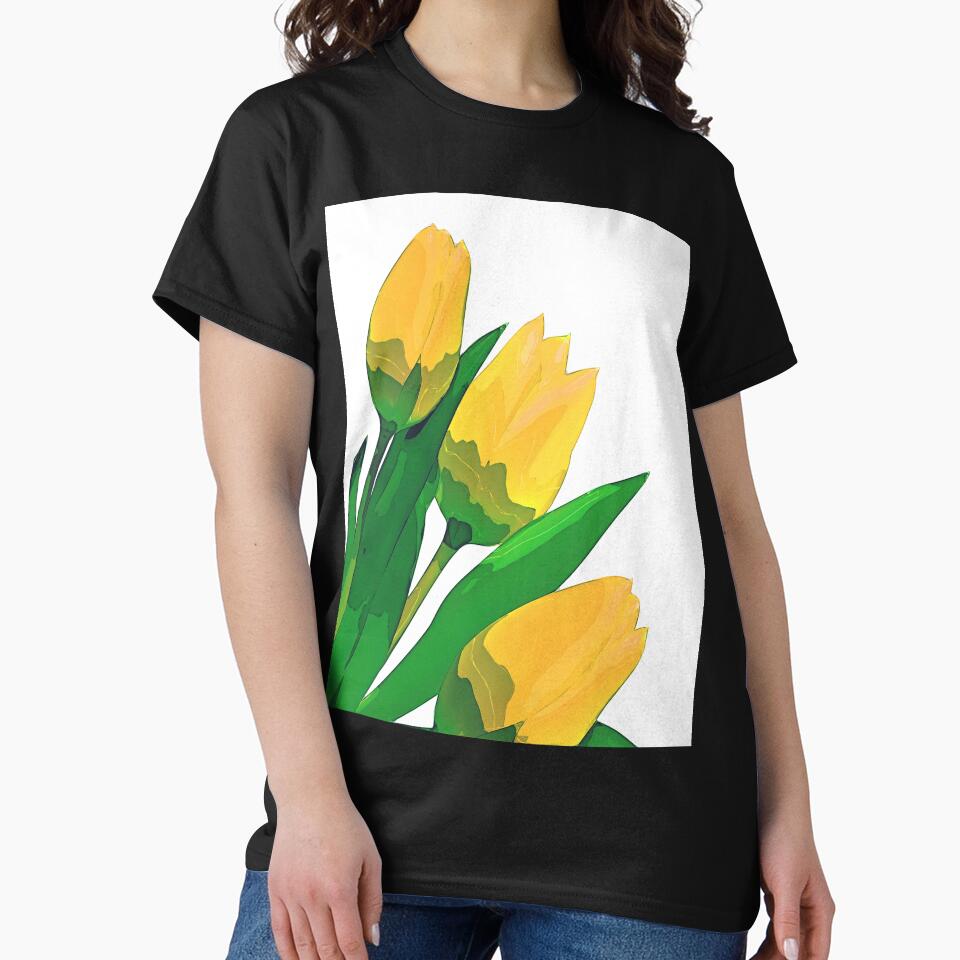 Yellow Tulips color by artdragongift 15