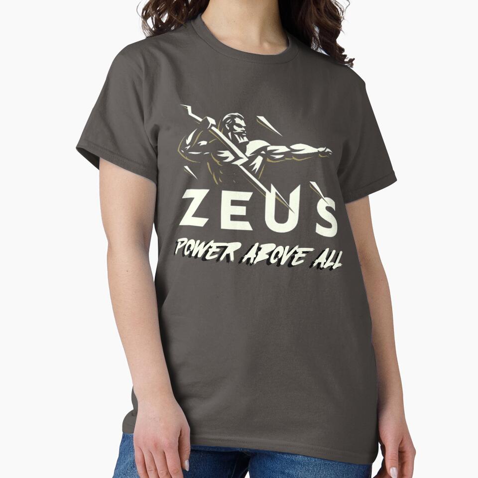 Zeus, power above all design and shirt fastweargear by FastWearGear