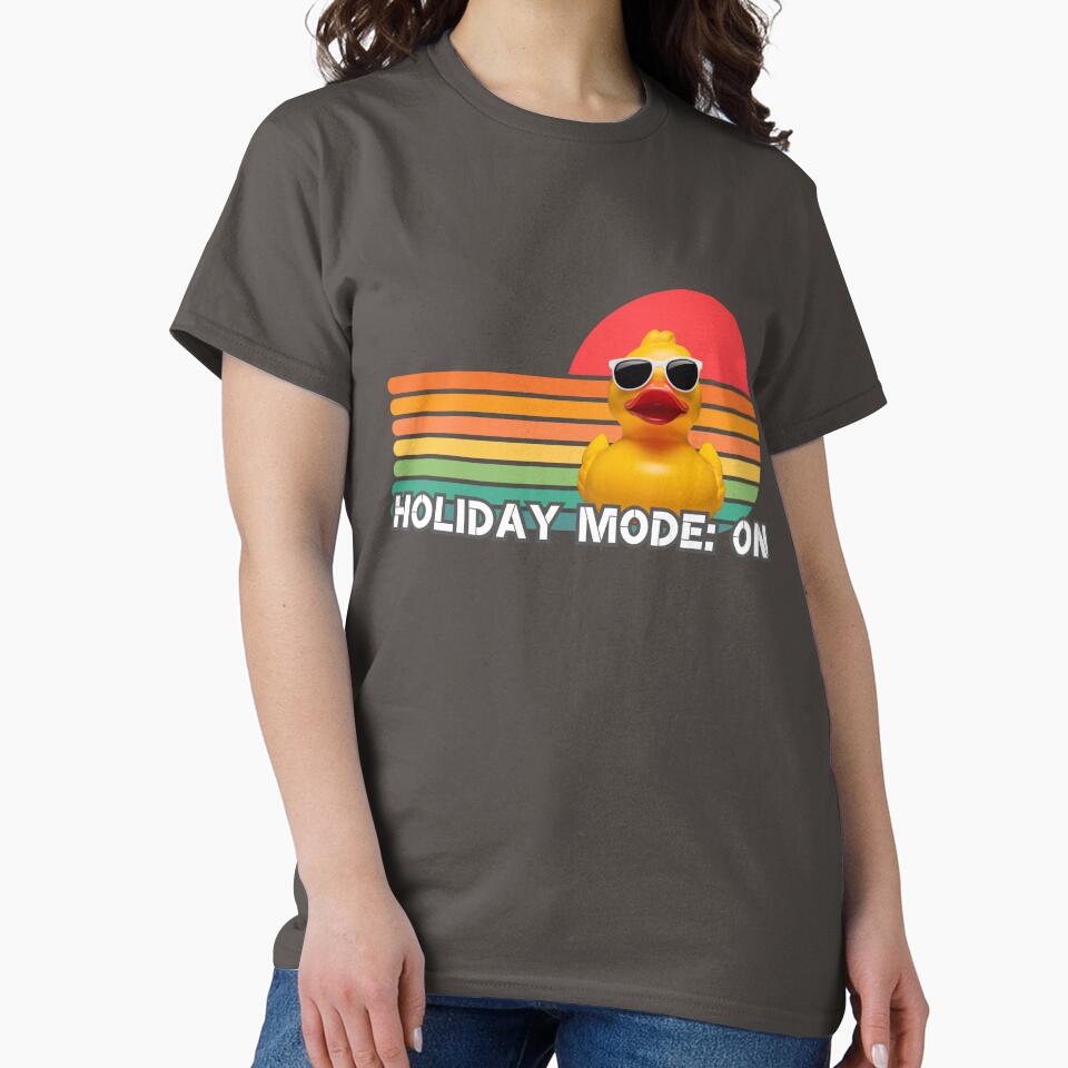 yellow duck on holiday by Mayaart83