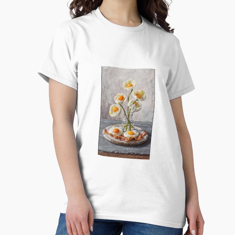 Minimalist Adventure: Fried Egg Flowers in a Bacon Garden by angeltureko