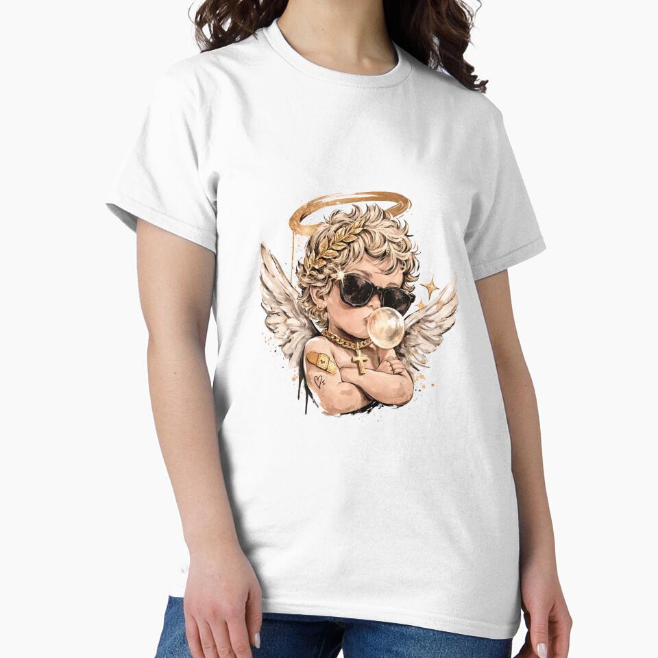 Cool Angel Baby – Street Style Cherub Aesthetic by Aura.Creative
