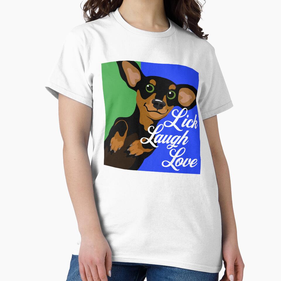 Lick Laugh Love Dog Design by 2GoodDoggos