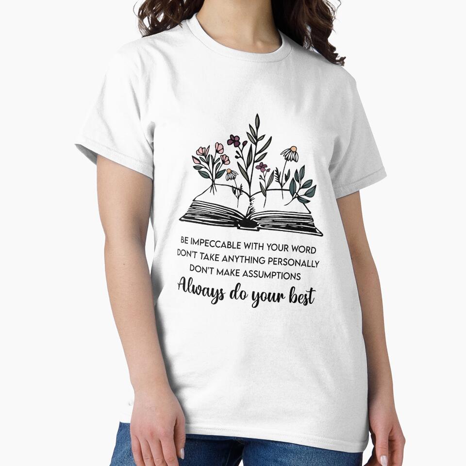 Four Agreements Flowerbook by artsyvectors