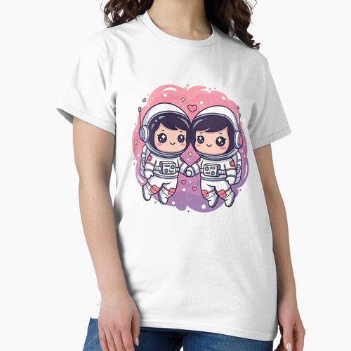Astronaut Love – Floating Together in Space | Valentine’s Day Cosmic Couple by Pluto ⭐️