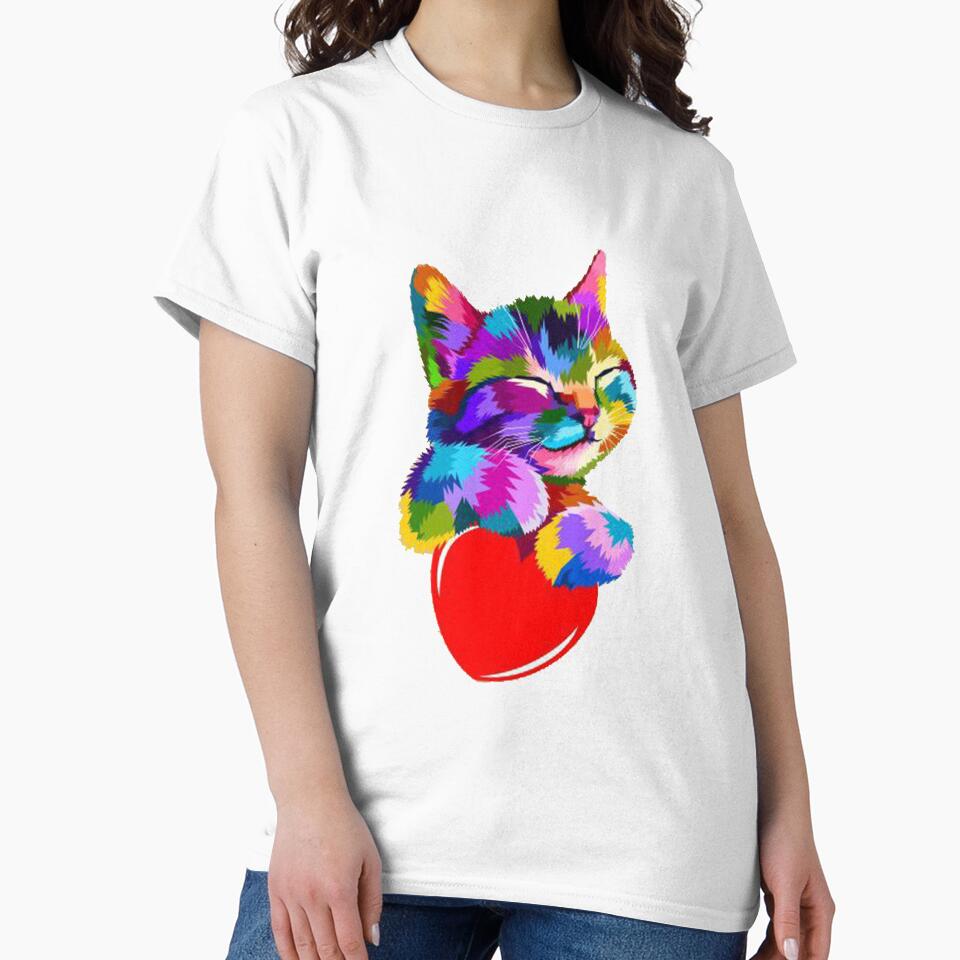 Tropical Colourful Cat Lover by Haidary