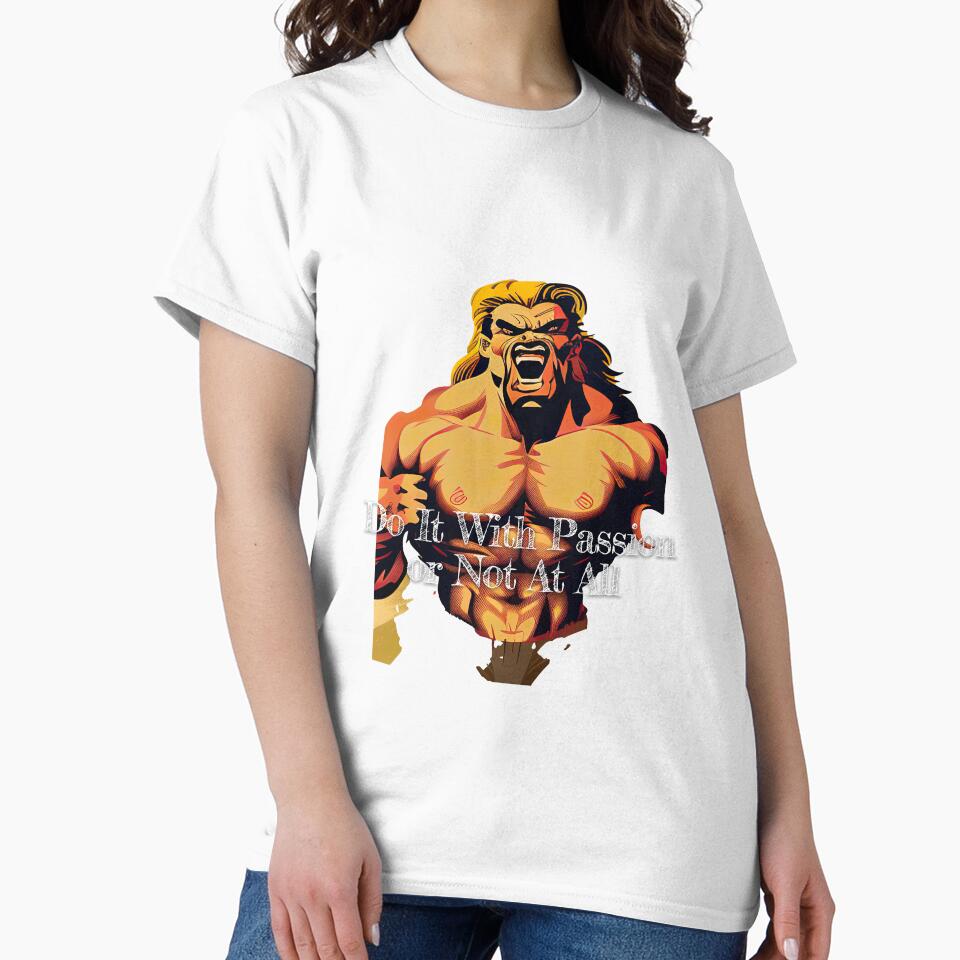 XDo It With Passion or Not At AllDesignBodybuilding Fitness Gym Workout Exercise Merch Print Design by tengamerx