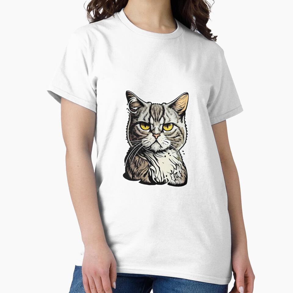Judgemental cat by StickerTrove
