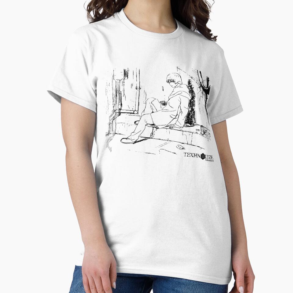 TEXHNOLYZE - Ichise - Sketch (black print) by R-A Designs