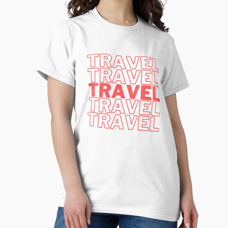 Explorer Travel in Coral by NAFDesigns