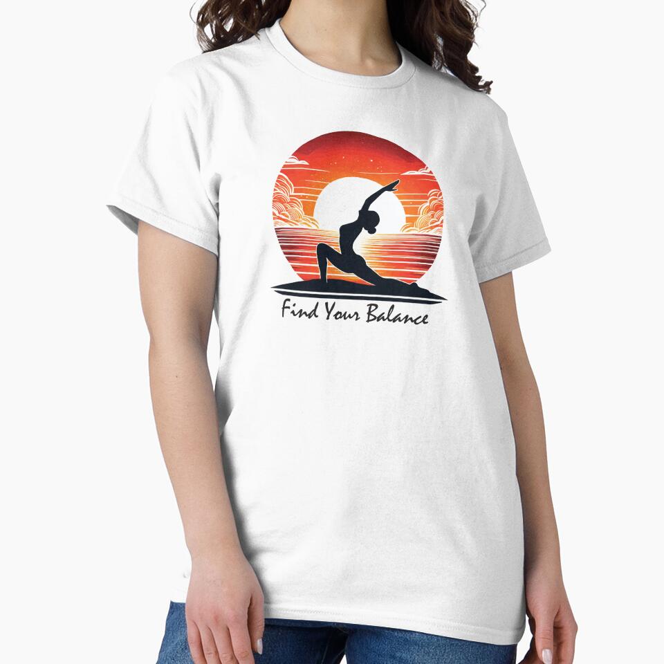 Find your balance - Yoga for women by Ganeshirt