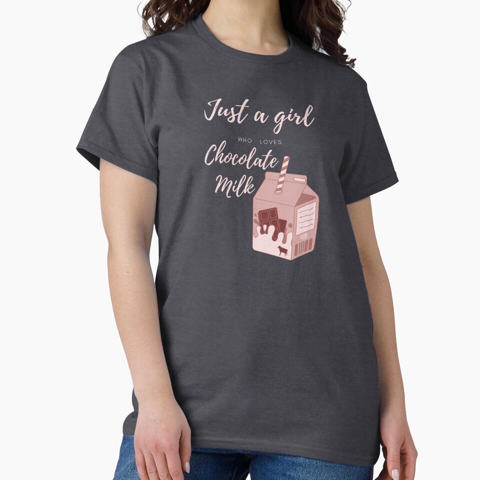 Just a girl who loves chocolate milk by LukjanovArt