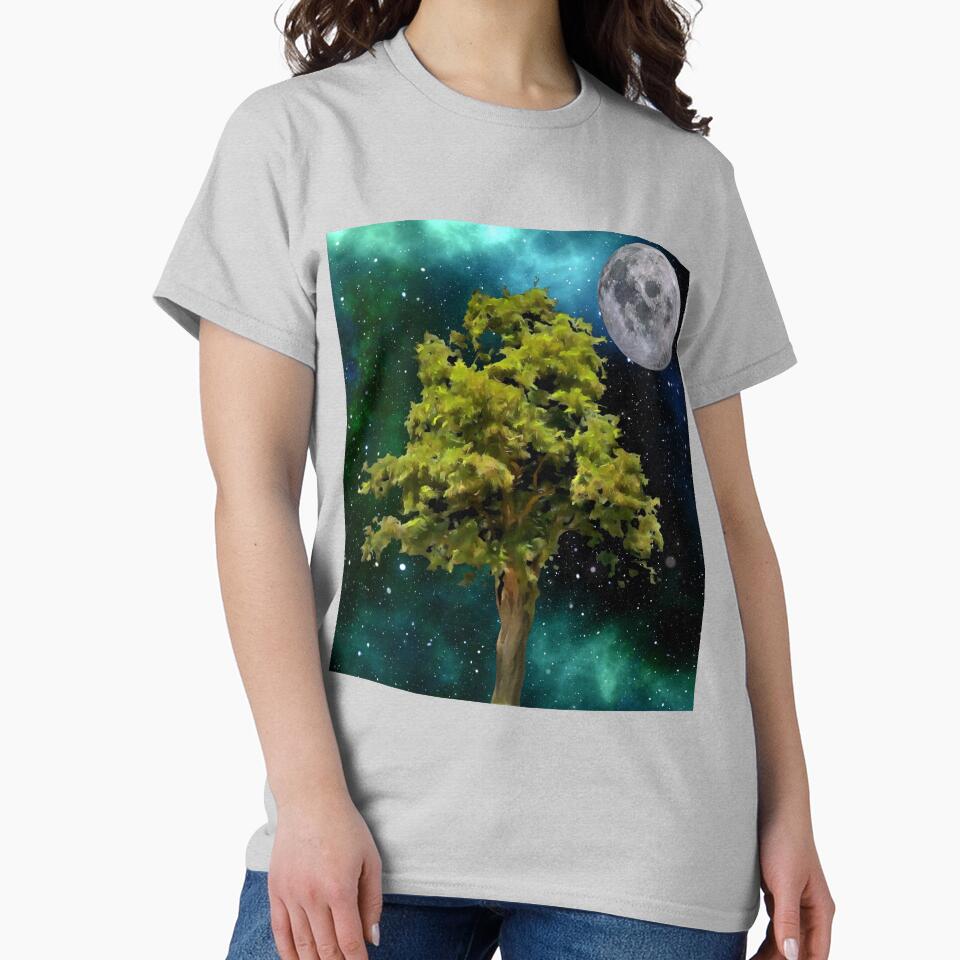 Tree in Space by Desibeau