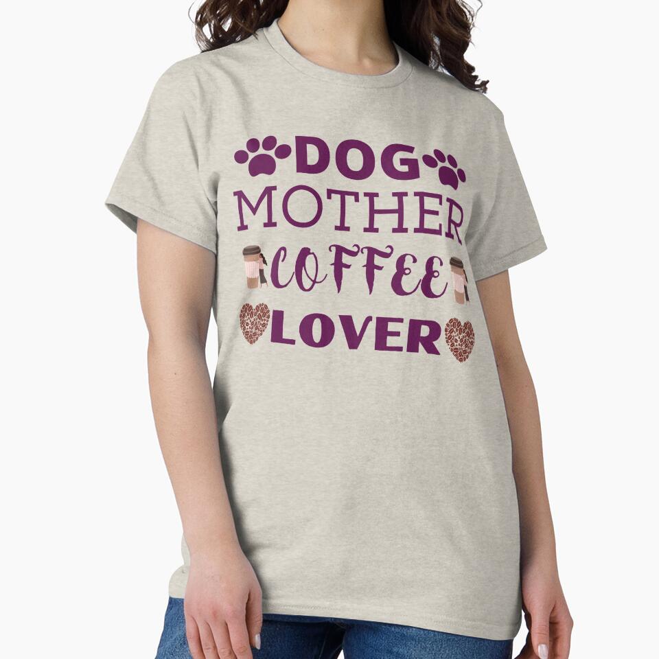 Dog MOTHER COFFEE LOVER by Noniin
