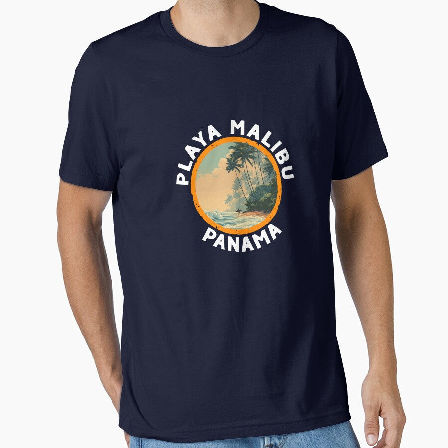 Playa Malibu - Panama (with White Lettering) by VelvetRoom