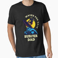 Surfer Dad Waves For Days by FrescoNat