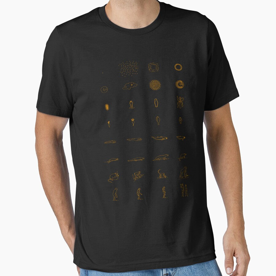 Evolution according to Sagan - Orignal Orange by darqenator