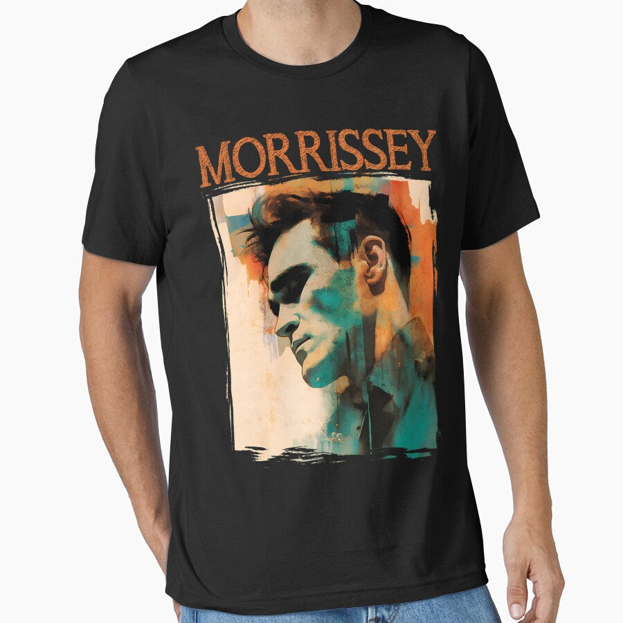 morrissey 80s 90s moz illustration art work by ArtFashionAi