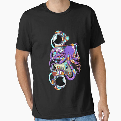 astronaut octopus by buzwin