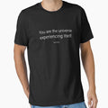 You are the universe experiencing itself Alan Watts quote Eastern Philosopher gift t shirt or mask by Johannesart