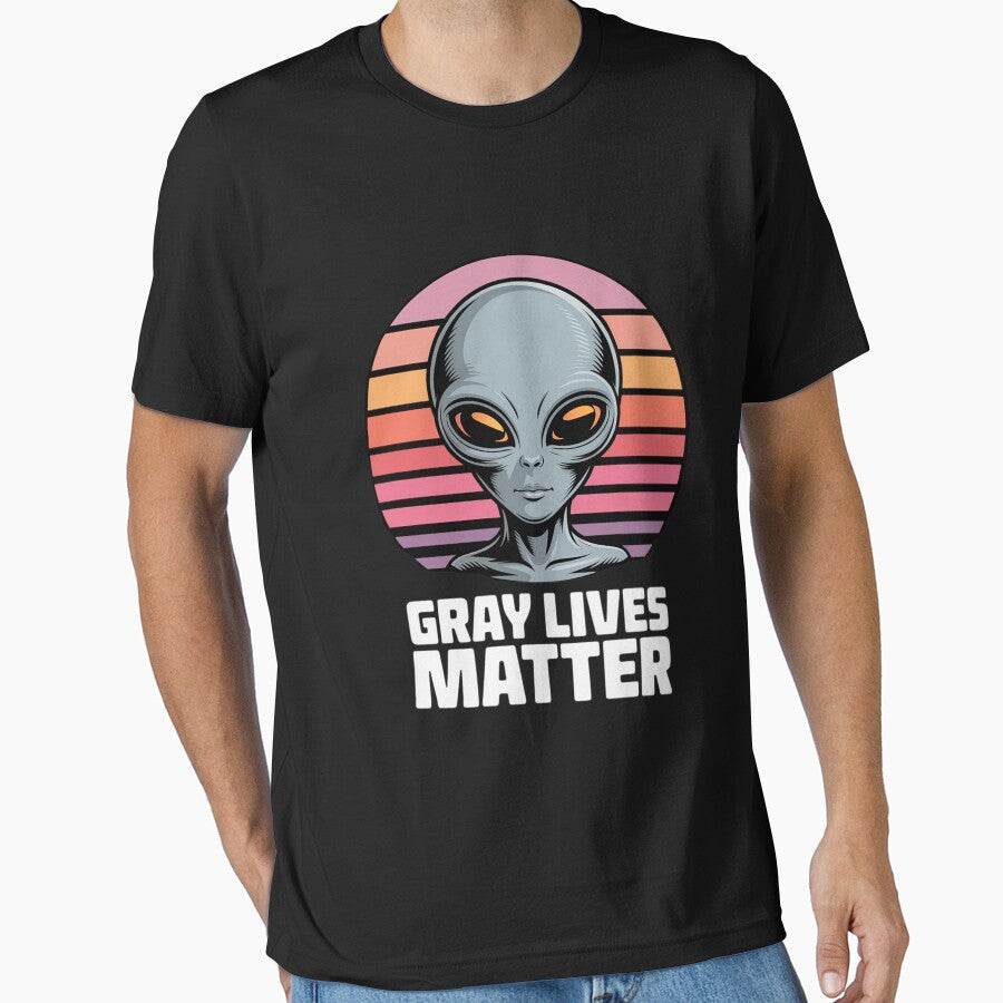 Gray Lives Matter UFO Alien Extraterrestrial Grey by gerardostokes