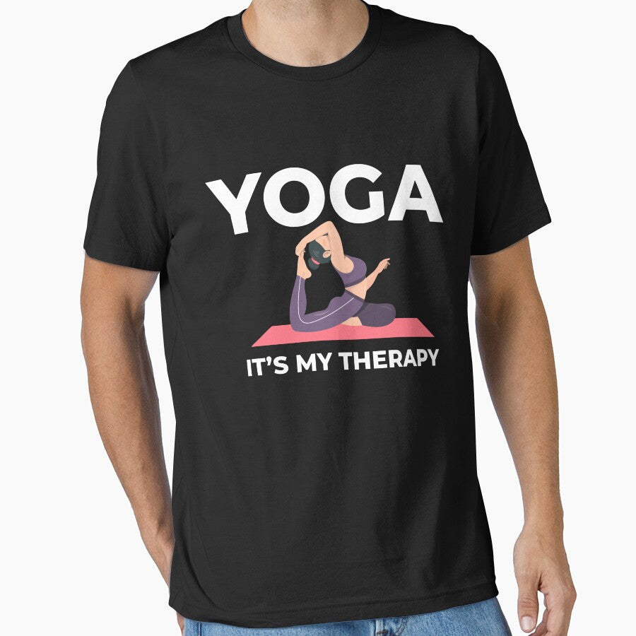 Yoga it's my therapy nidra postures with adriene for women's by ROOFY-HK