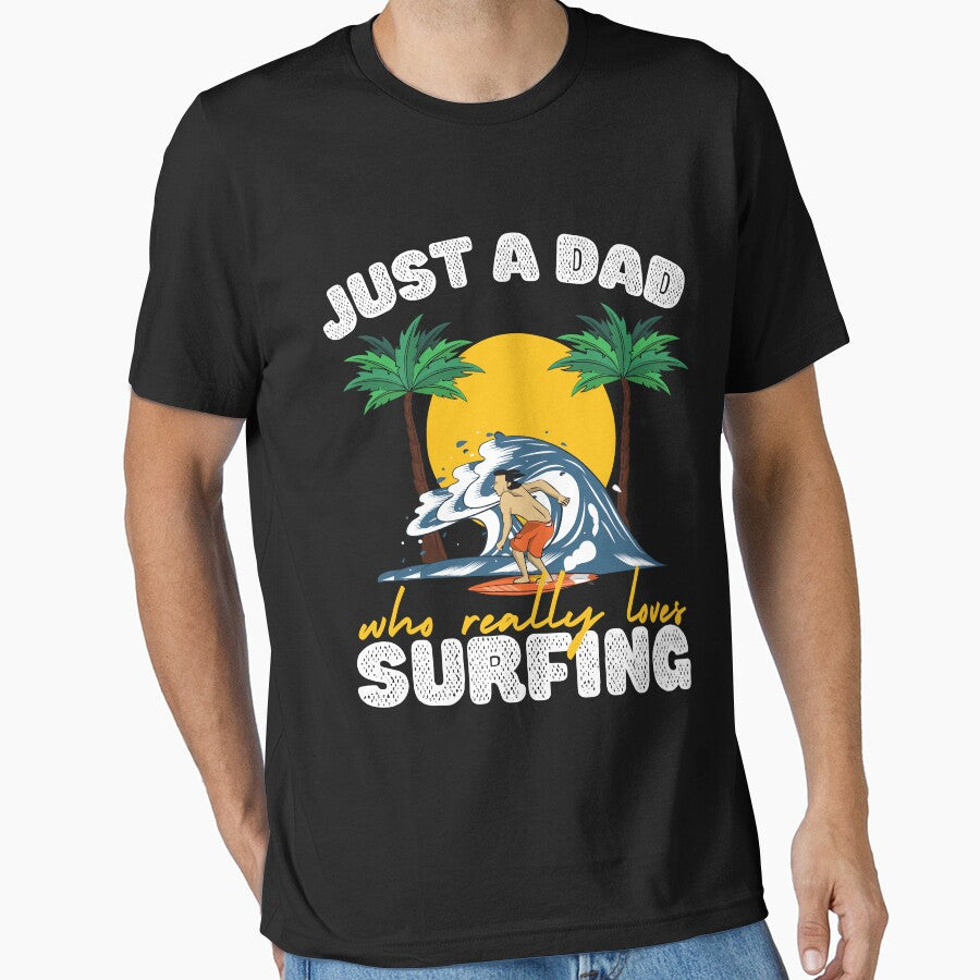Just a Dad Who Loves Surfing by to-esu
