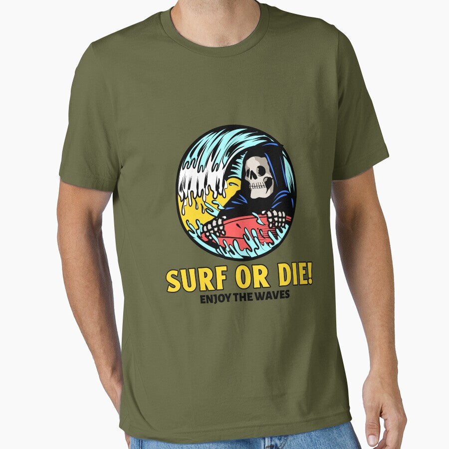 Surf or Die! Enjoy the Waves. by SP-Printable