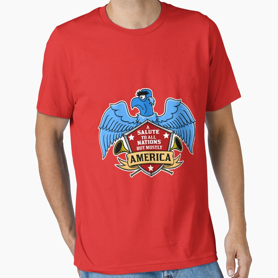A Salute To All Nations T-Shirt by Pheonix812