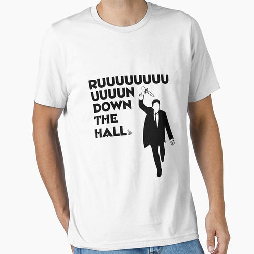 "Ruuuun down the hall" by bloodystickman