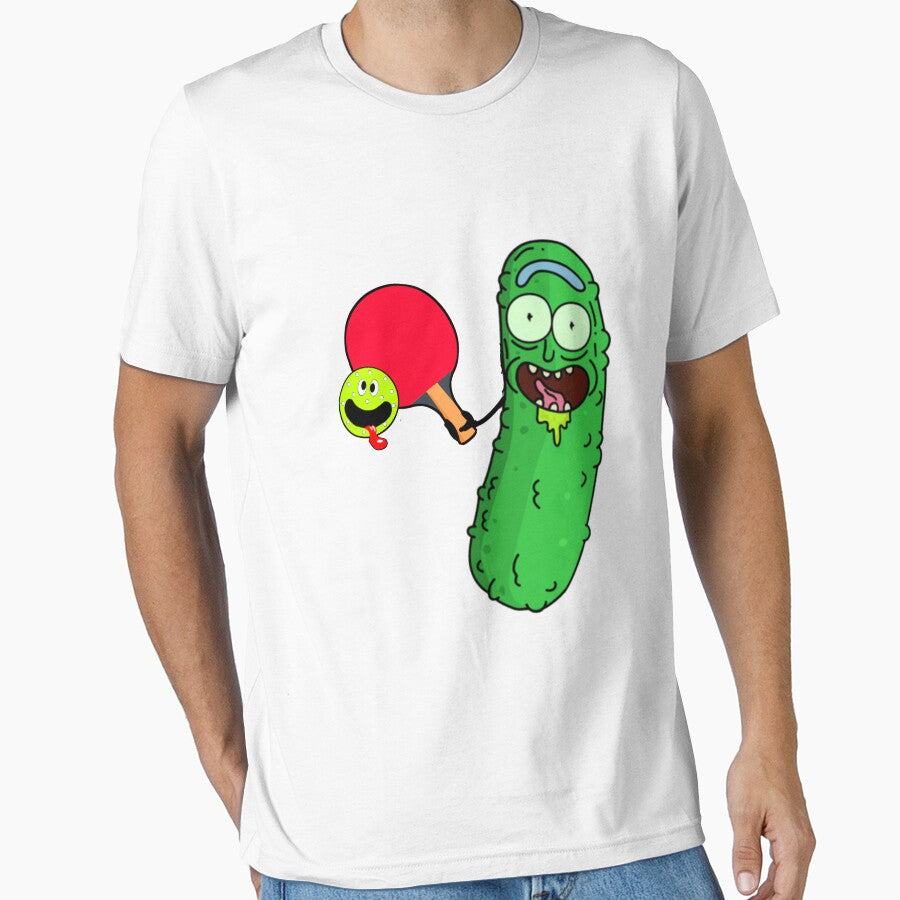 Funny Pickleball Cartoon by DjoooDjooo