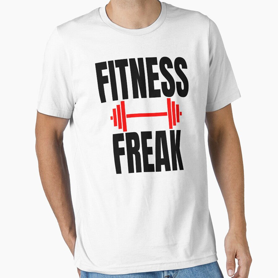 Fitness Freak - Funny fitness & Gym motivation quote by GraphicDream