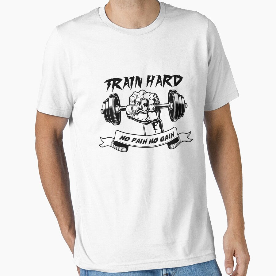 Train hard - no pain no gain by SHINIGAMI-SHOP