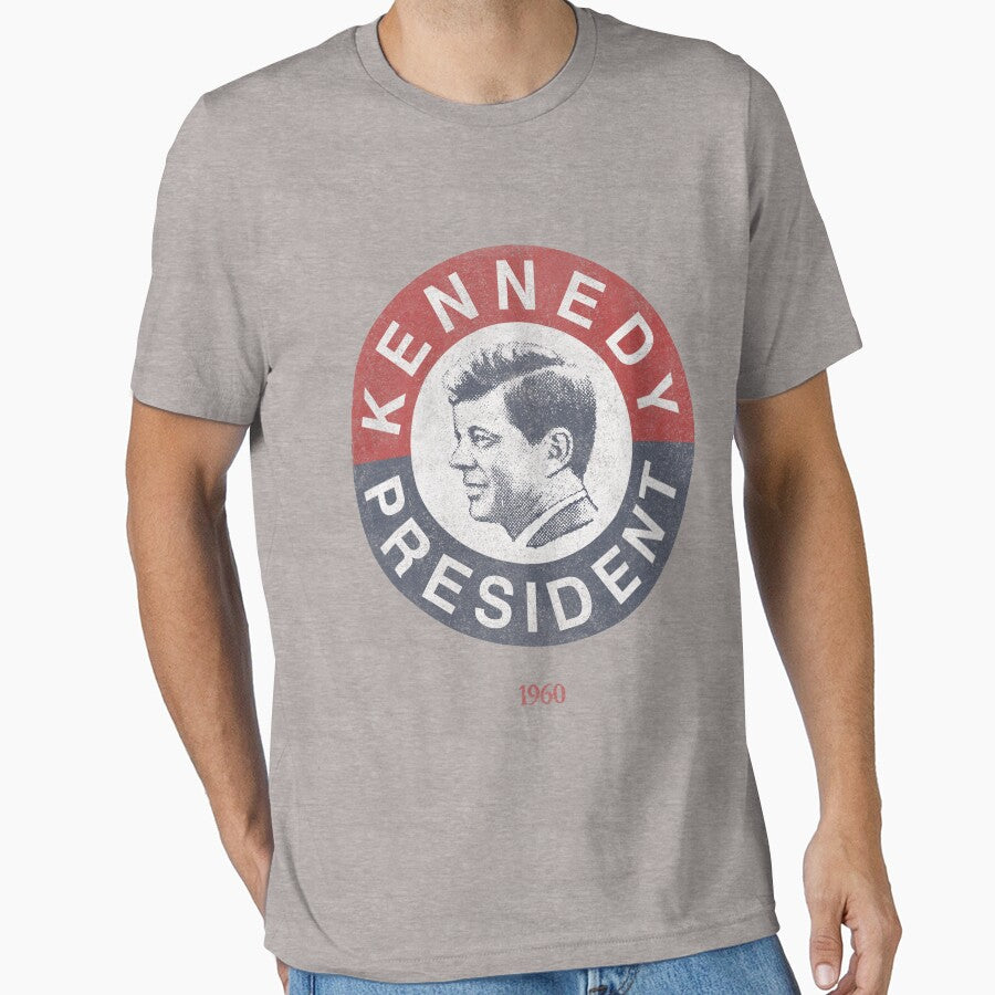 Vintage 1960 Kennedy for President T-Shirt by flippinsg