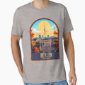 Berlin Vintage Travel Illustration by HomeLivingCo