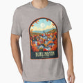 Burlington Vintage Travel Illustration by HomeLivingCo