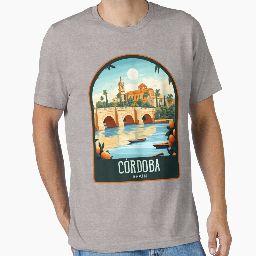 Córdoba Vintage Travel Illustration by HomeLivingCo