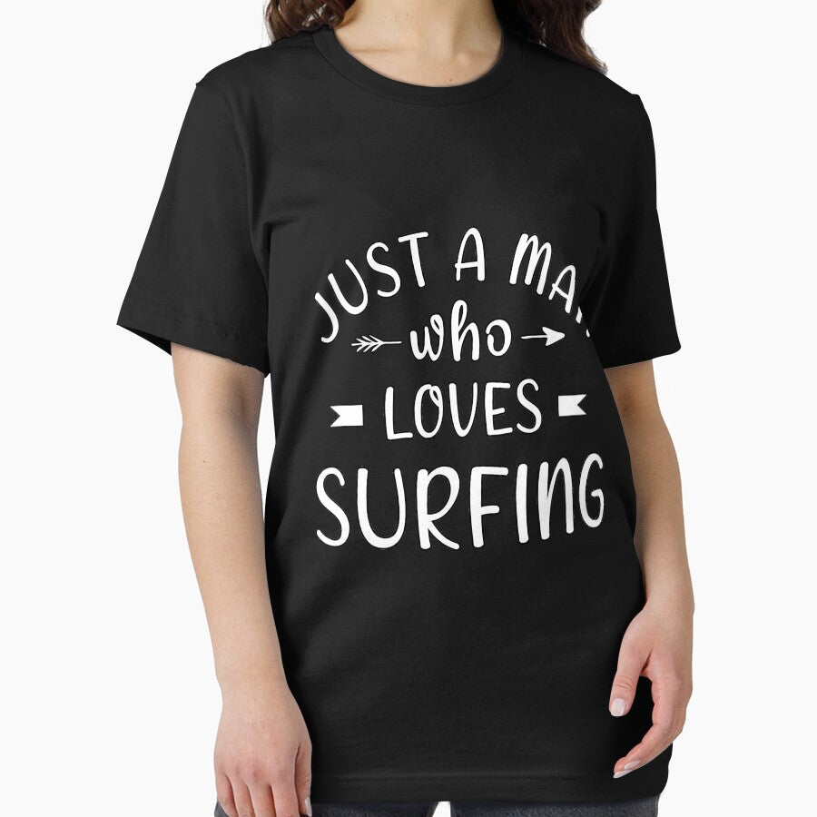 Just a man  who loves surfing by Catsloversdotme