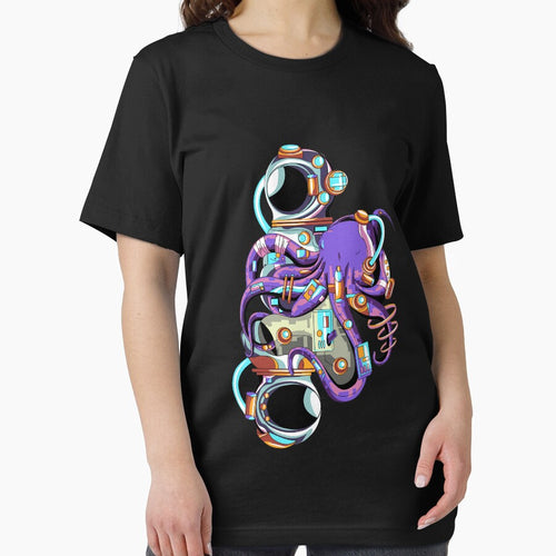 astronaut octopus by buzwin