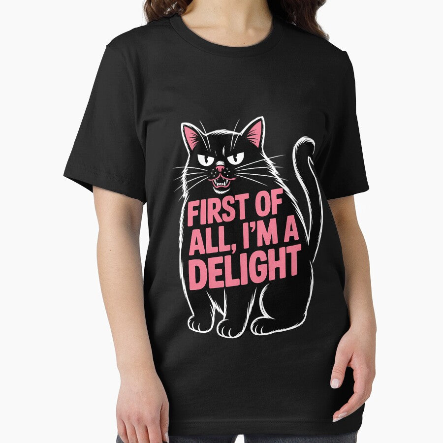 First of All I'm a Delight Roaring Black cat by AsteriskDatBArt