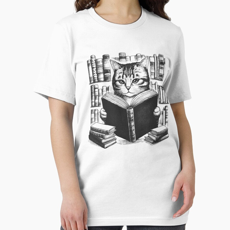 Cat Reading Book 2 by Kimberley King Art  King Art