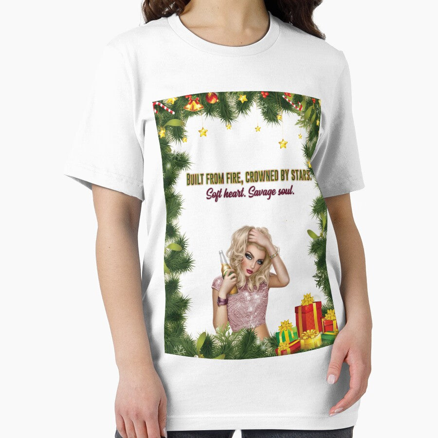 Holiday Aesthetic Vixen Girl – Dark Aesthetic Christmas Vibes, Holiday Aesthetic art | Nyota by GraphixKing999