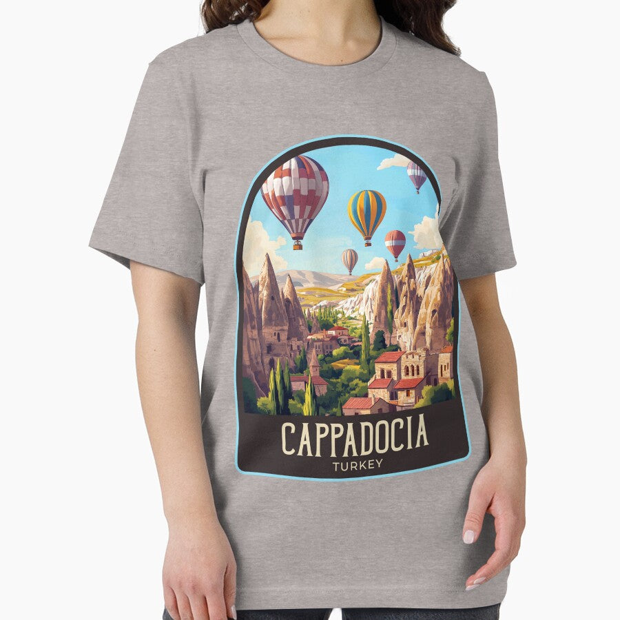 Cappadocia  Vintage Travel Illustration by HomeLivingCo