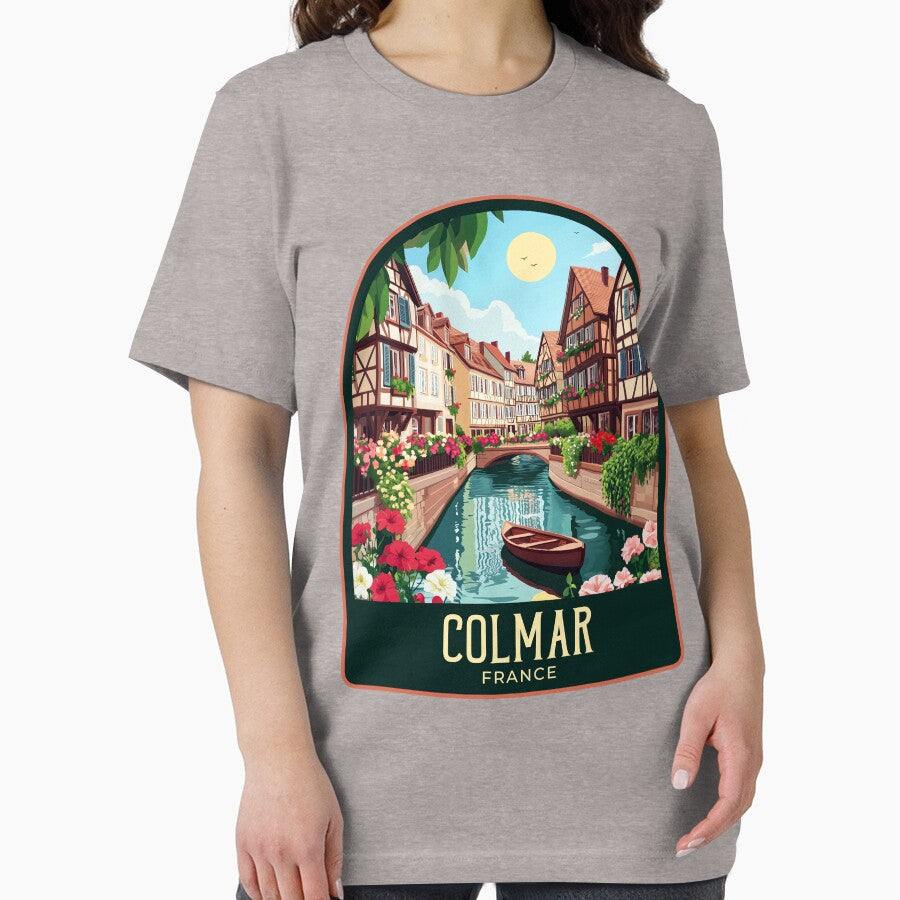 Colmar Vintage Travel Illustration by HomeLivingCo